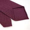 Cravate en laine rouge et mauve