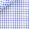Twill Carreaux Bleu Blanc