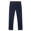 Jeans brut coton stretch indigo