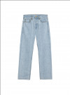 Jean Selvedge Délavé Clair