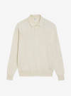 Polo Coton Cachemire Ecru