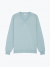 Pull Coton Cachemire Bleu