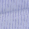 Popeline Rayé Bleu