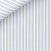 Twill Rayé Bleu