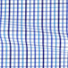 Popeline Rayé Bleu