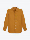 Chemise Velours Uni Gold