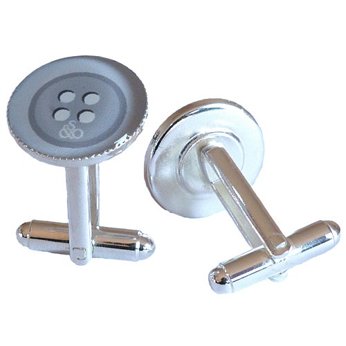 Boutons Manchette Gris