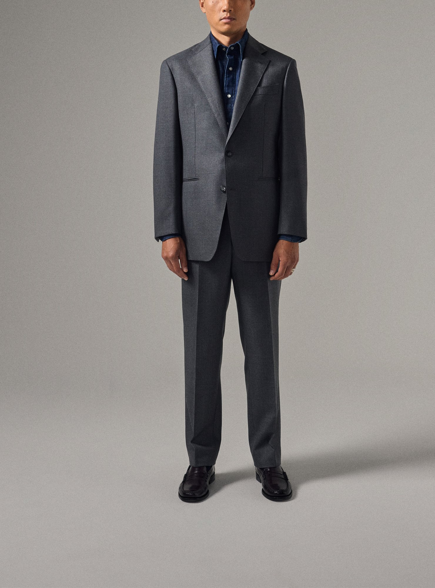 Costume Twill Gris