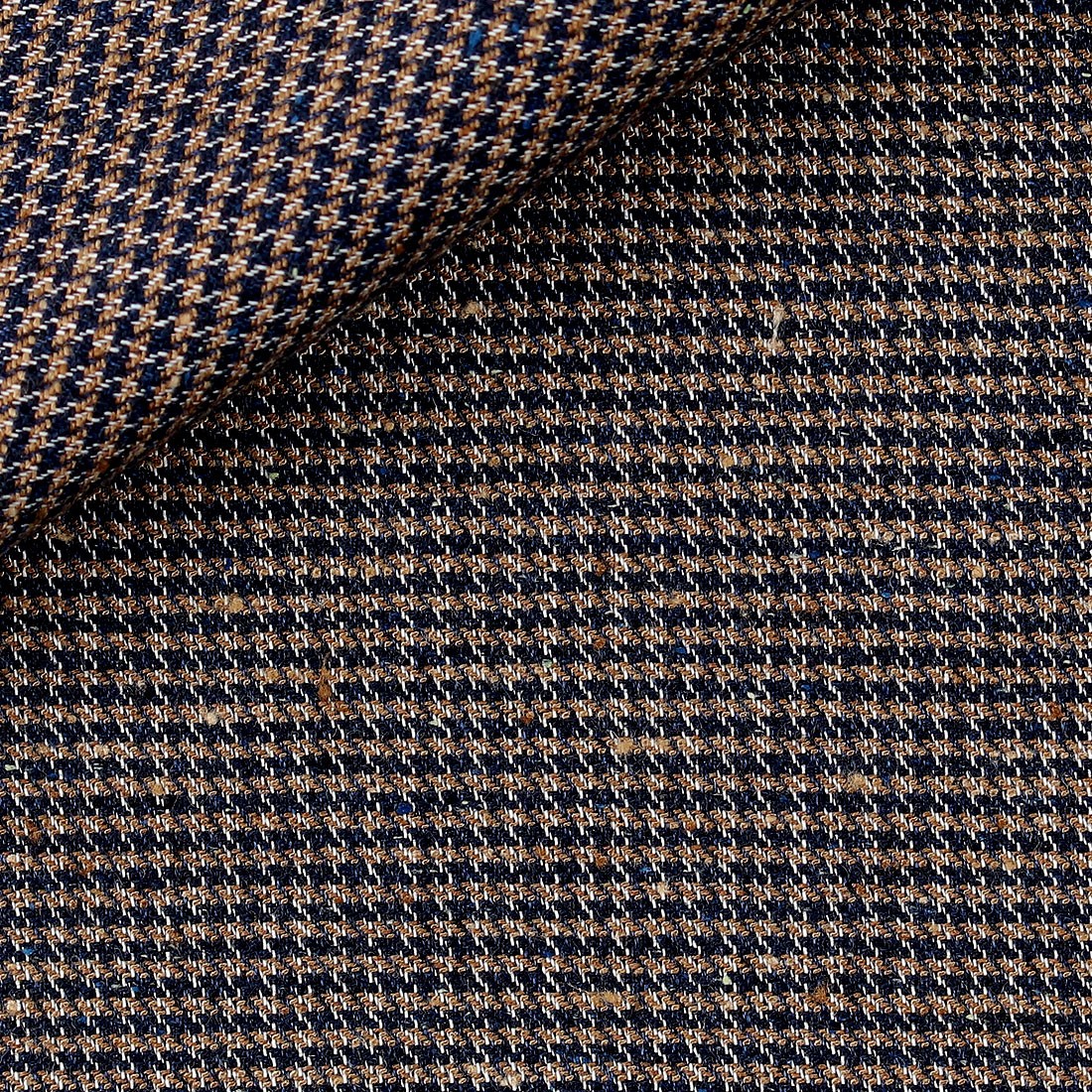 Twill Carreaux Marron