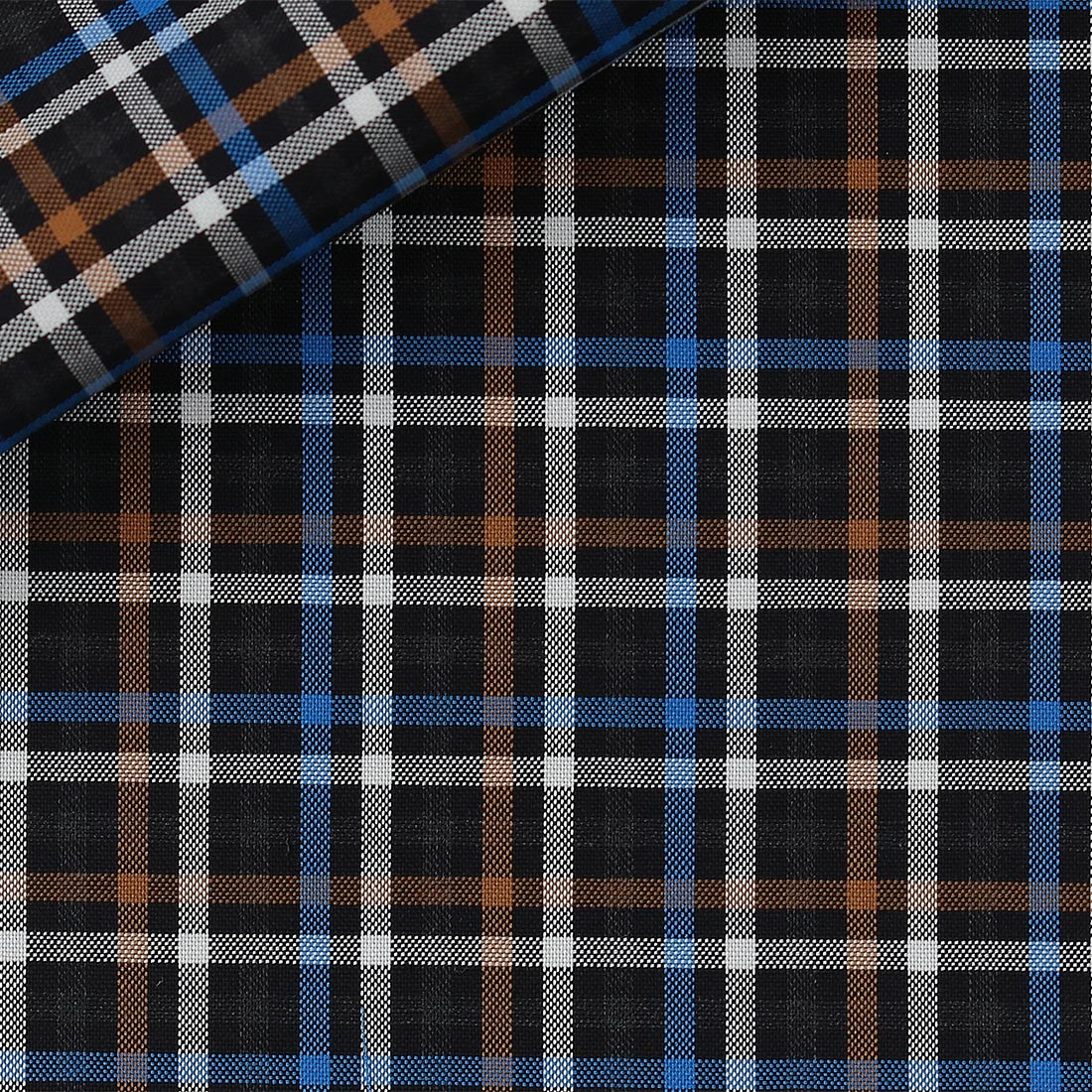 Oxford Carreaux Bleu