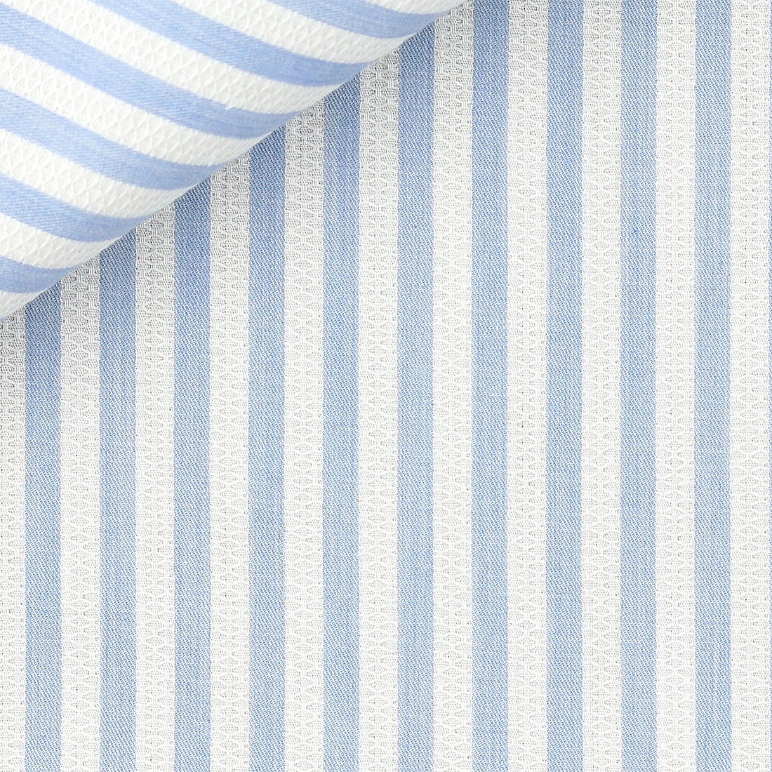 Nid d'abeille Rayé Bleu