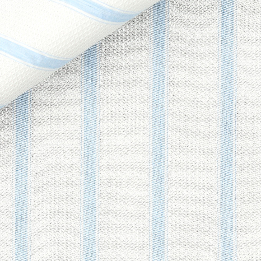 Nid d'abeille Rayé Bleu