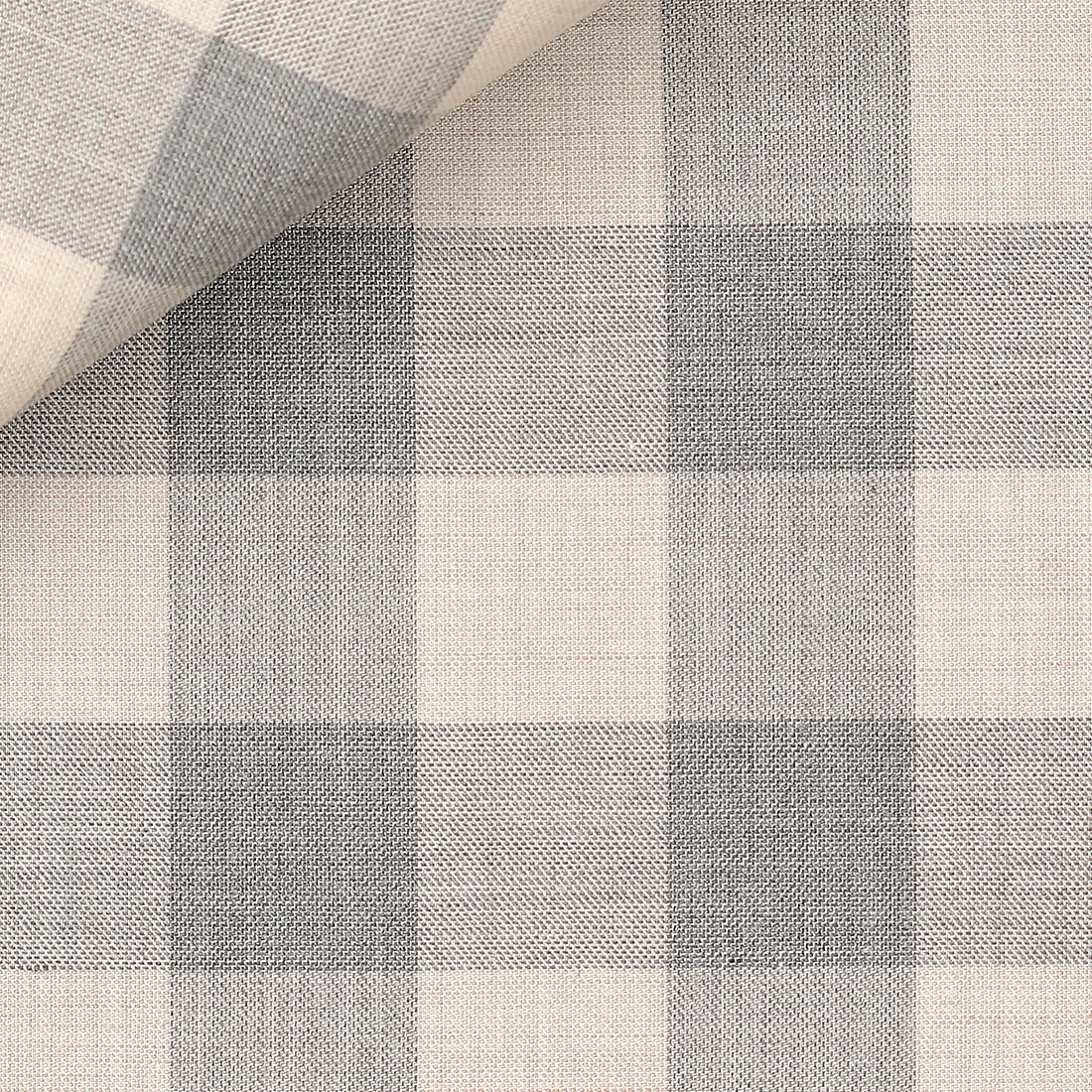 Twill Carreaux Marron