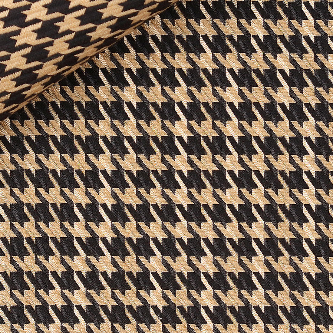 Twill Carreaux Marron