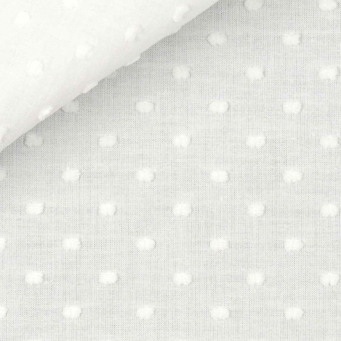 fil coupe back Uni Blanc