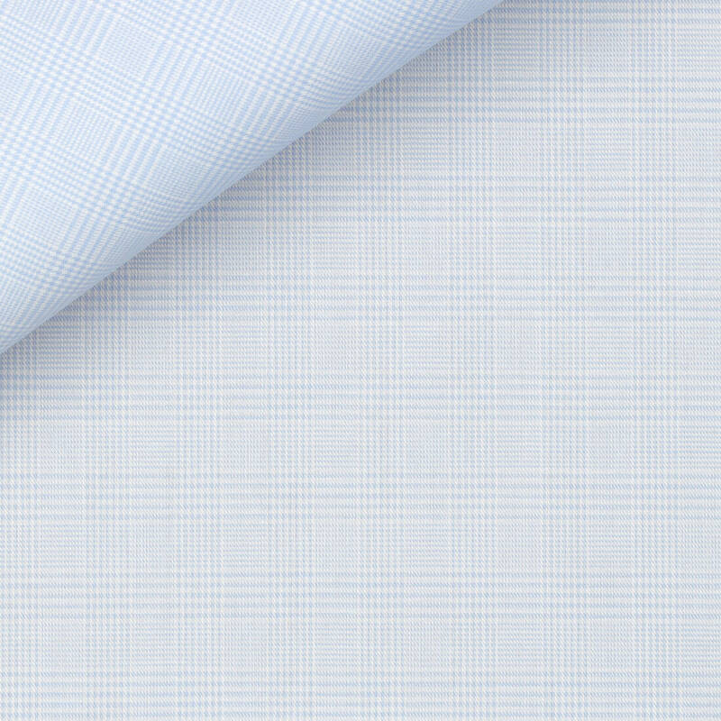 Twill Carreaux Bleu