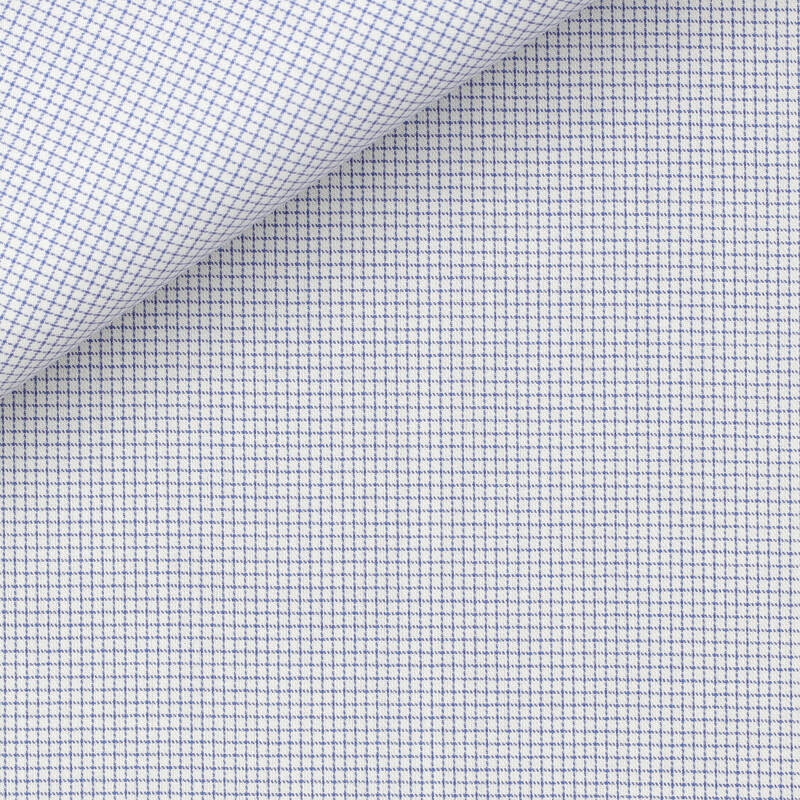 Twill Carreaux Bleu