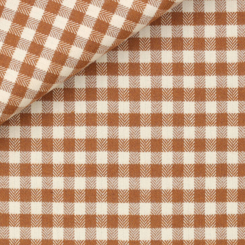 Herringbone Rayé Marron Beige