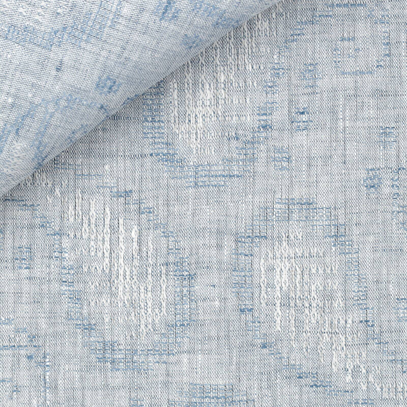 Jacquard Uni Bleu