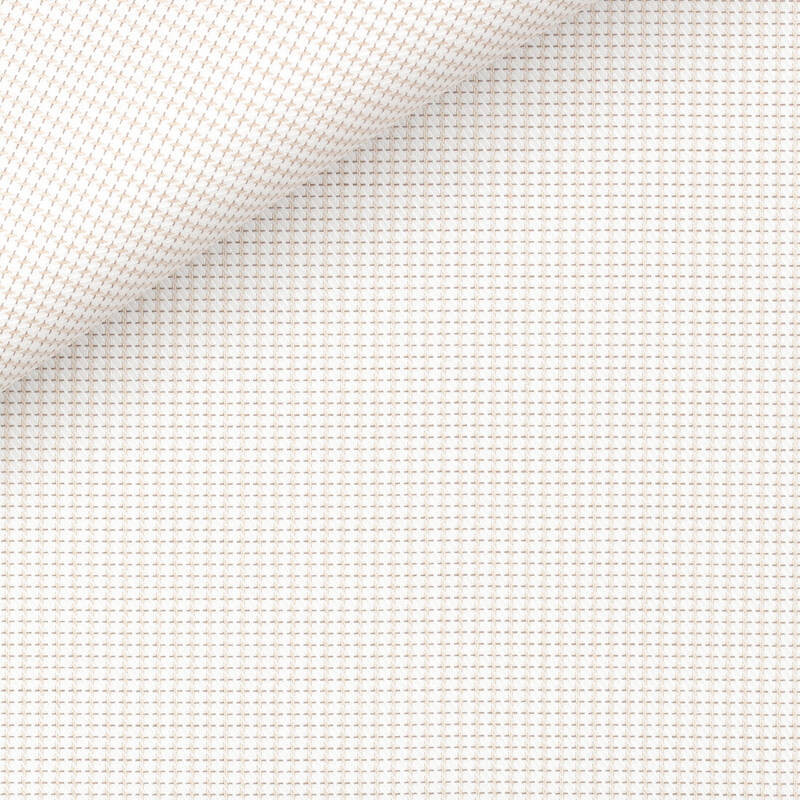 Twill Uni Marron Beige