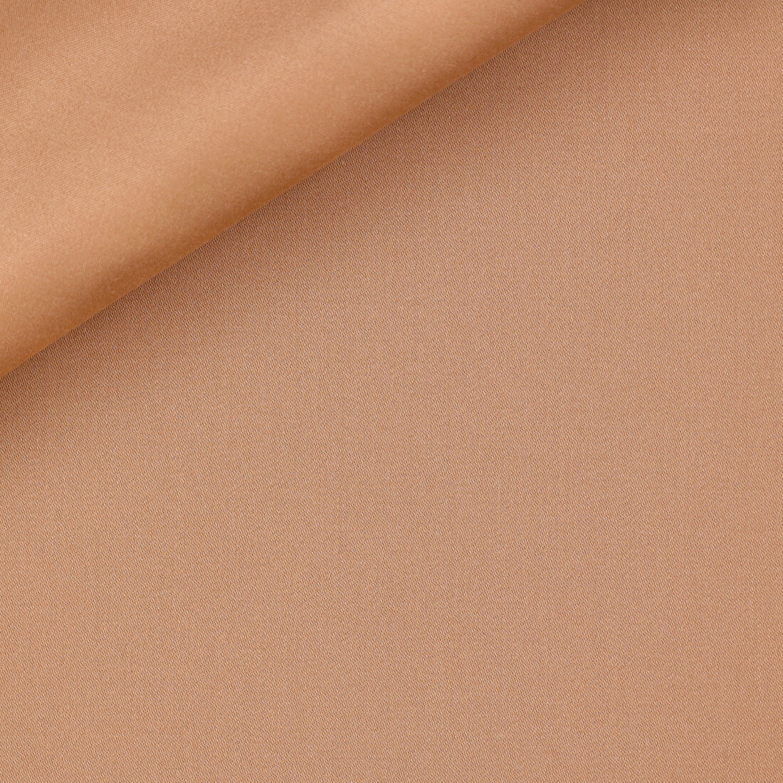 Satin Uni Marron