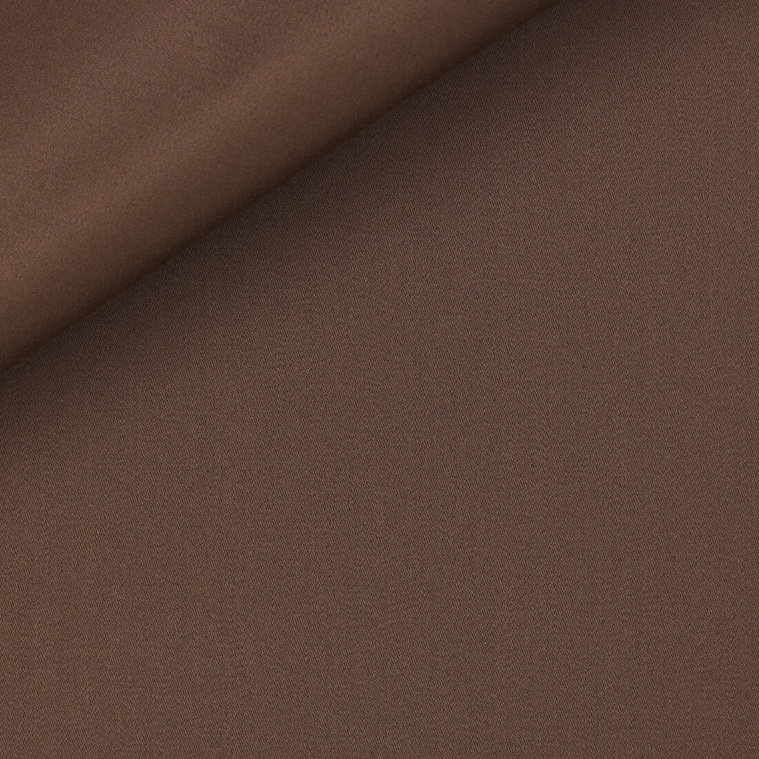 Satin Uni Marron