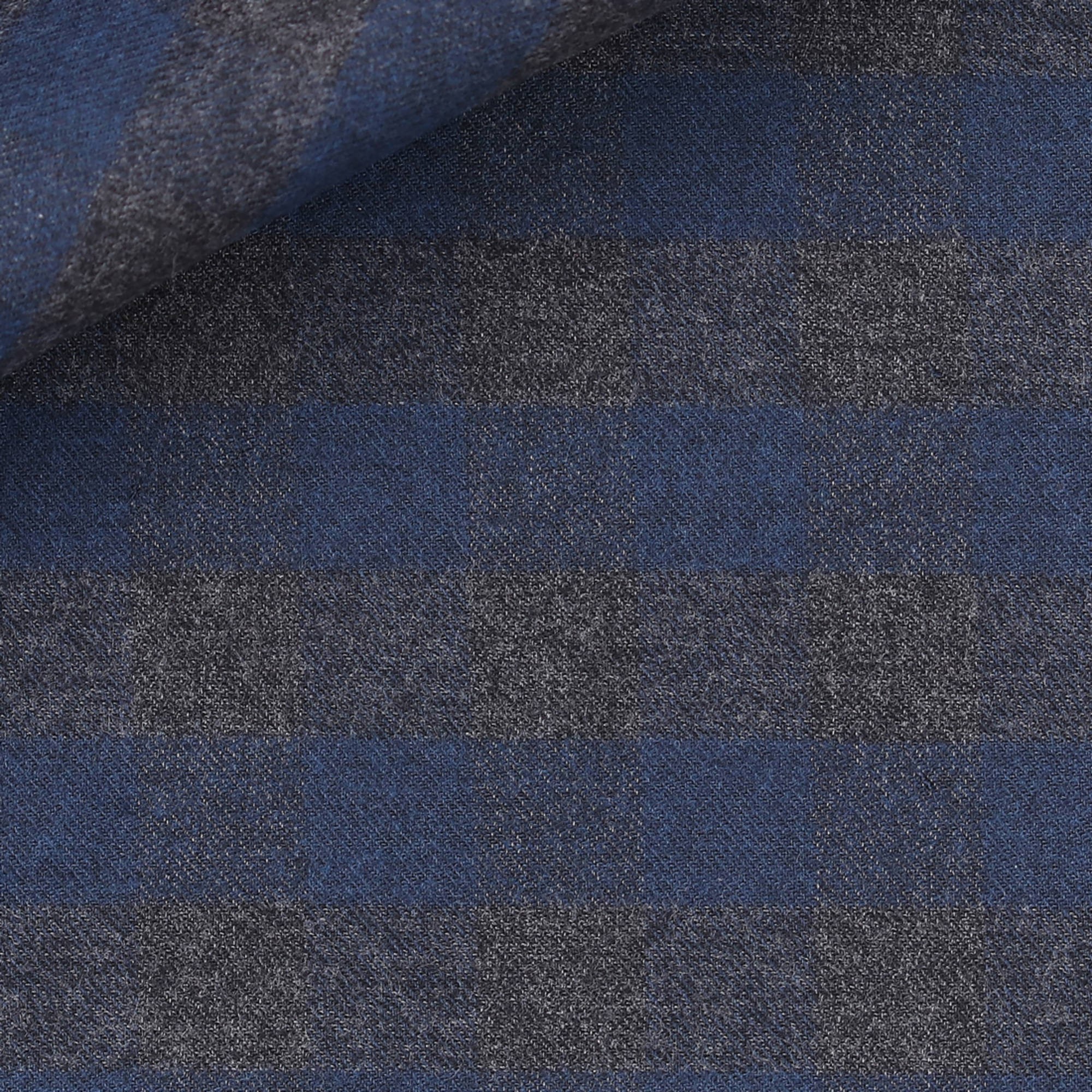 Twill Carreaux Bleu