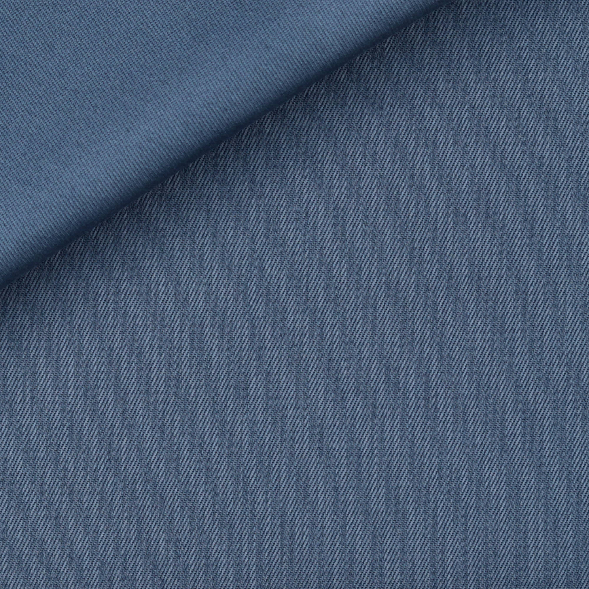 Twill Uni Bleu