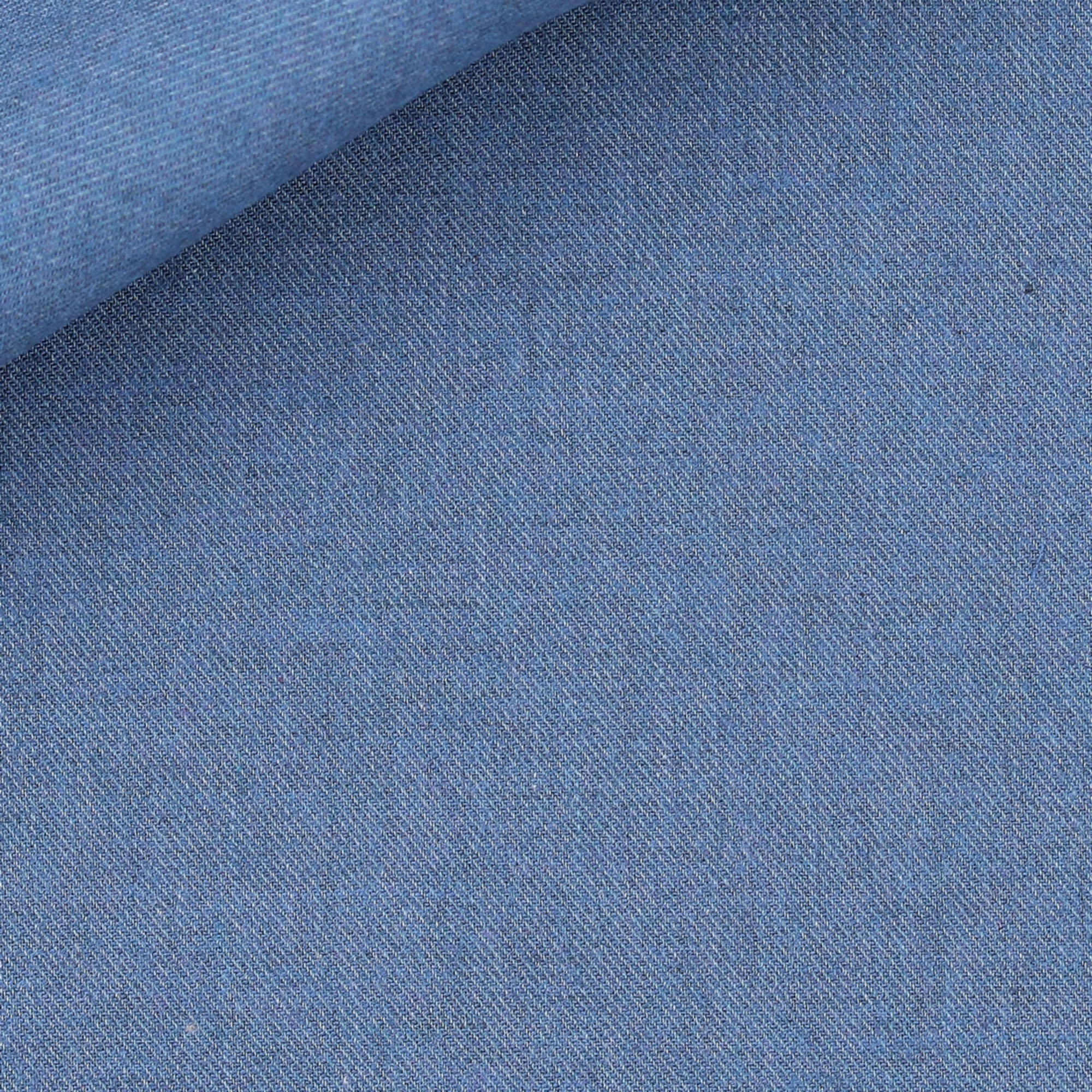 Twill Uni Bleu