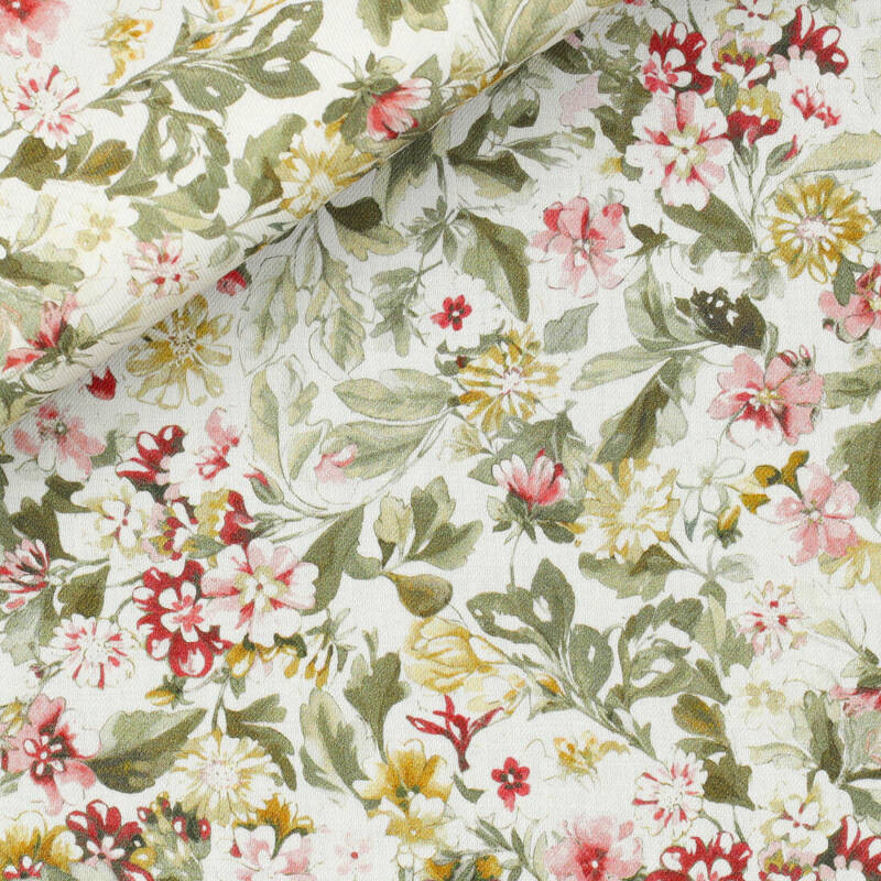 Mousseline Motif Beige