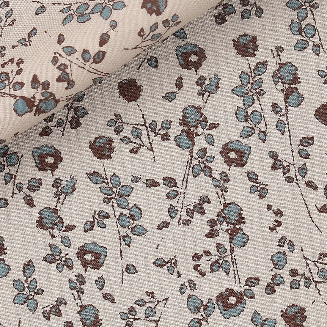 Flanelle Motif Marron