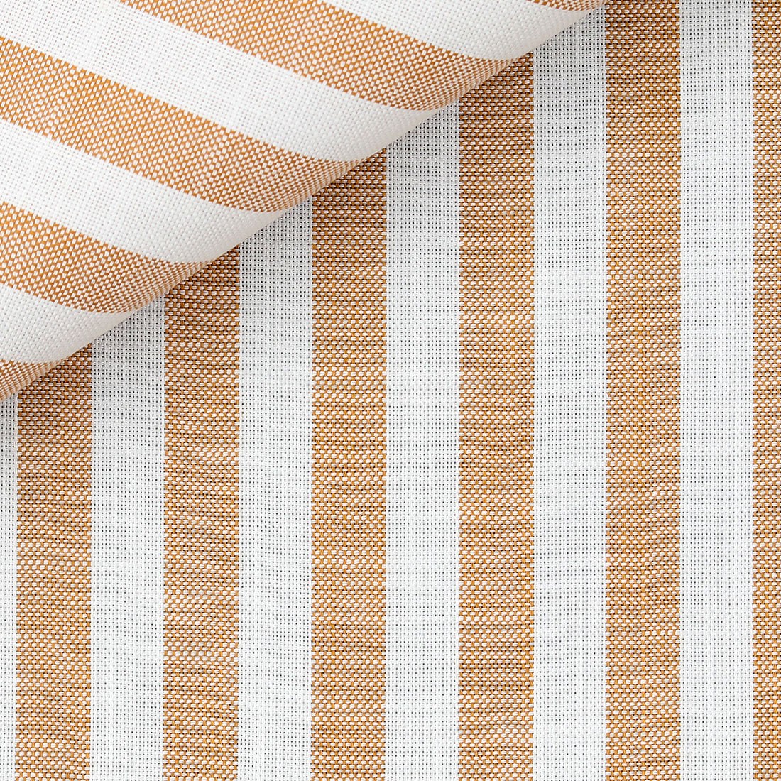 Chambray Rayé Jaune