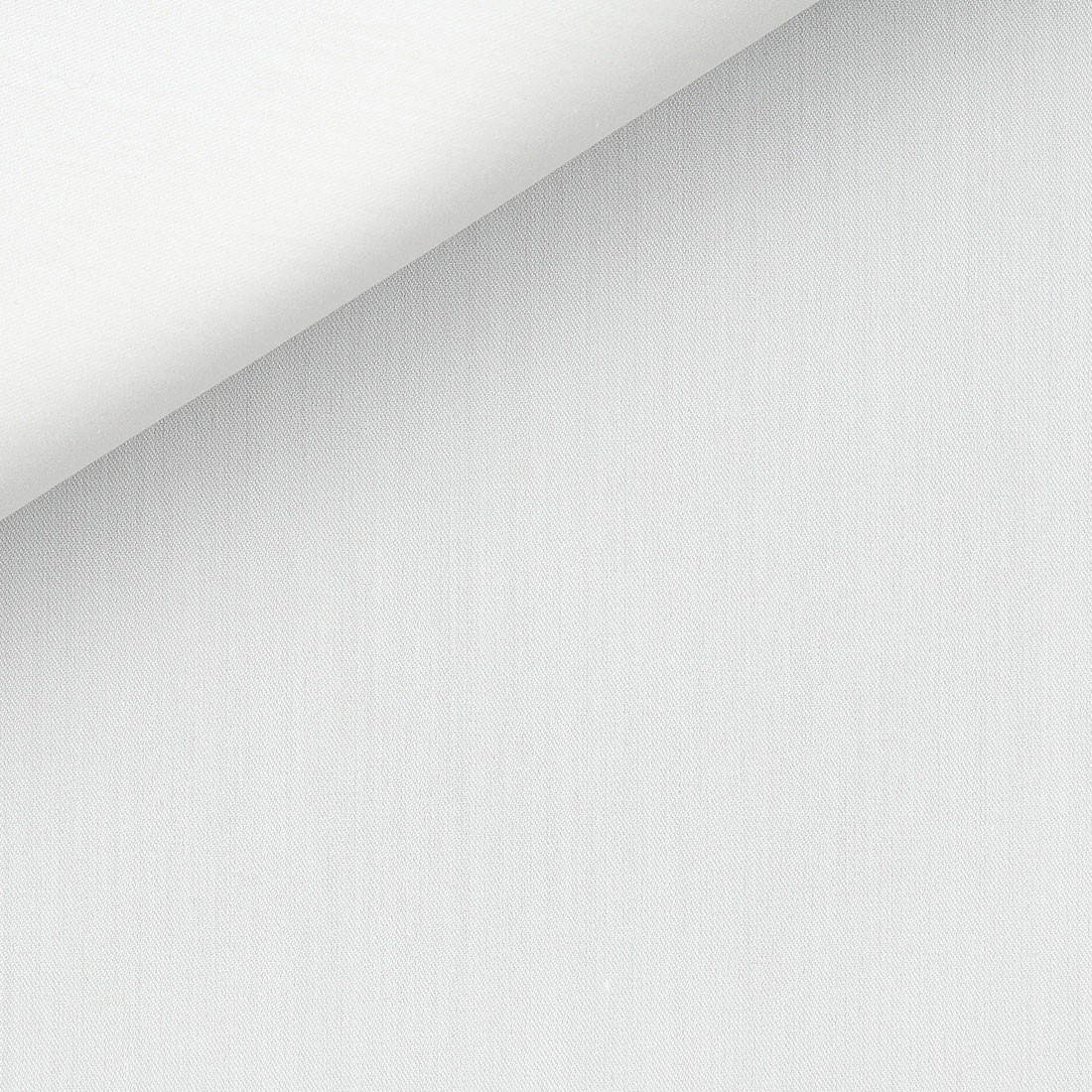 Coton soie Uni Blanc