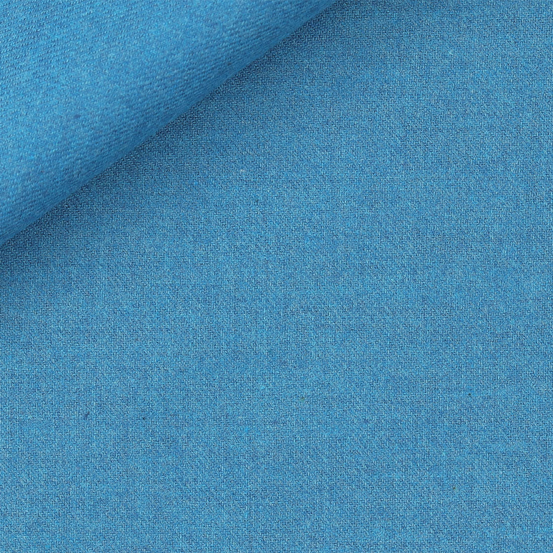 Flanelle Uni Bleu
