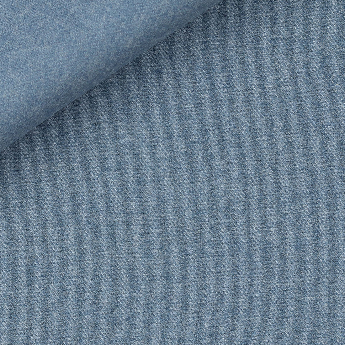Flanelle Uni Bleu