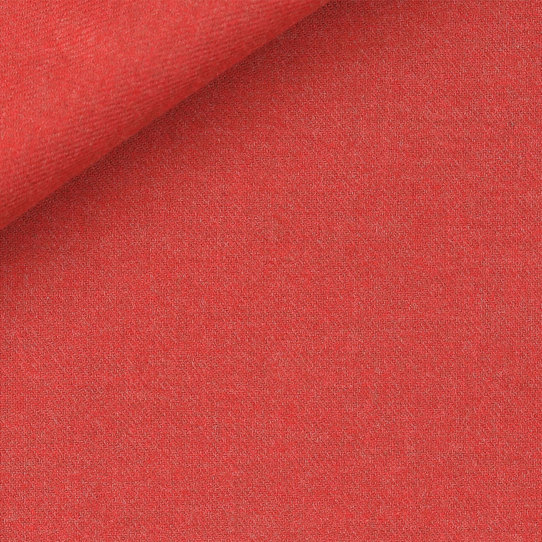 Flanelle Uni Rouge