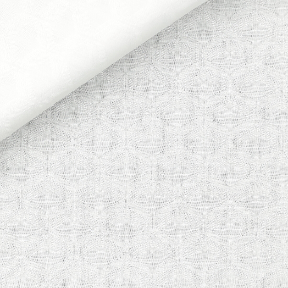 Jacquard Blanc