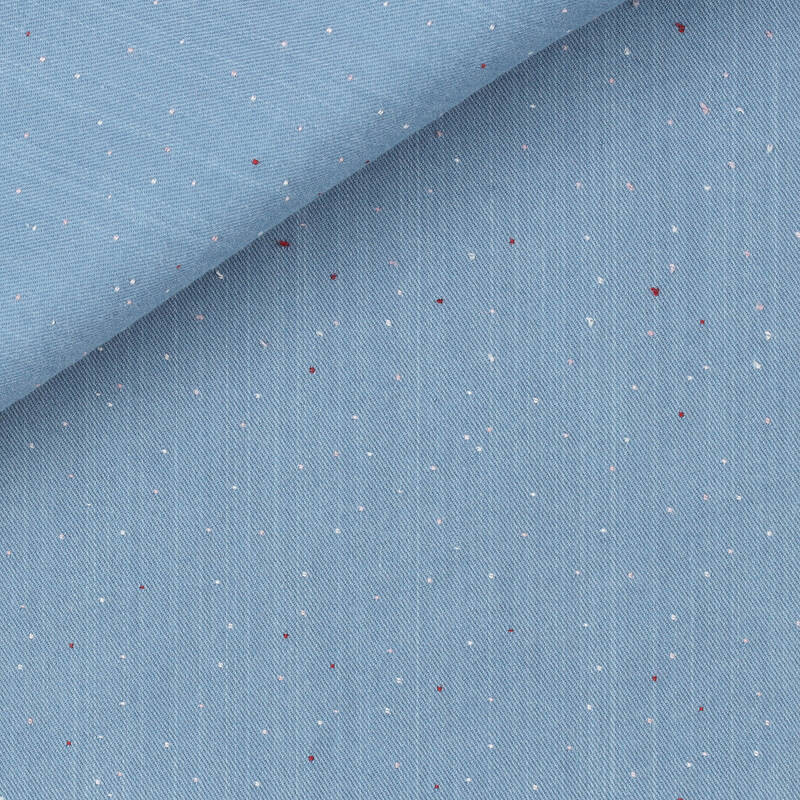 Jacquard coupe Jacquard Bleu