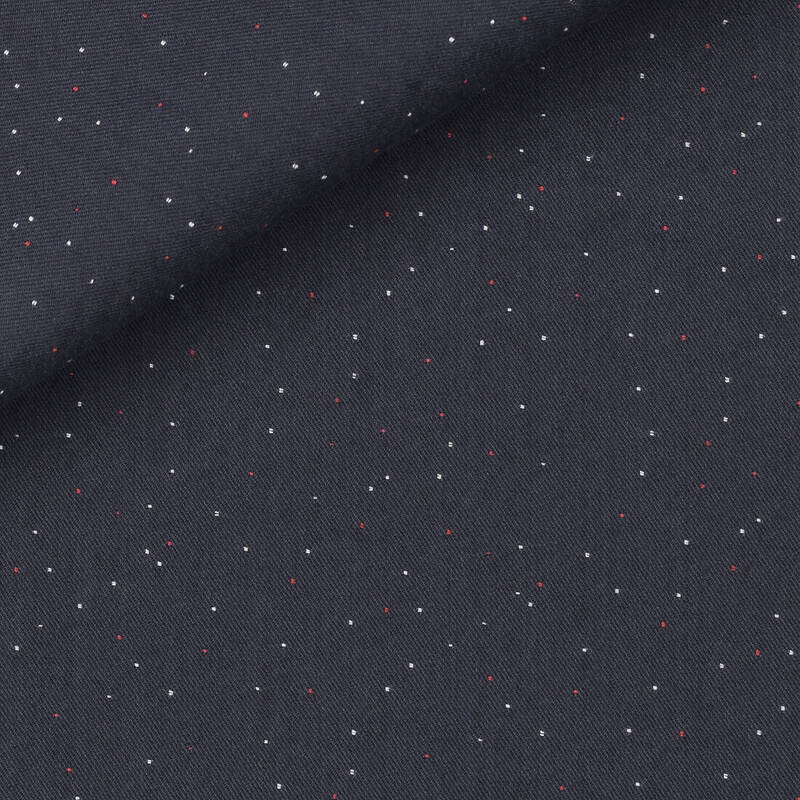 Jacquard coupe Jacquard Bleu