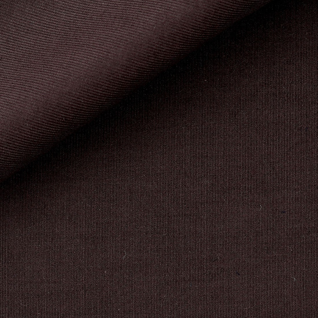 Velours Uni Marron