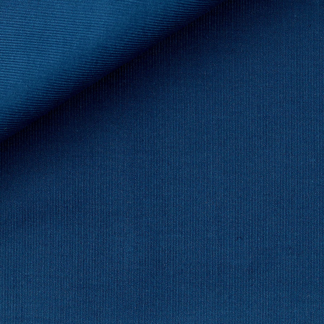 Velours Uni Bleu