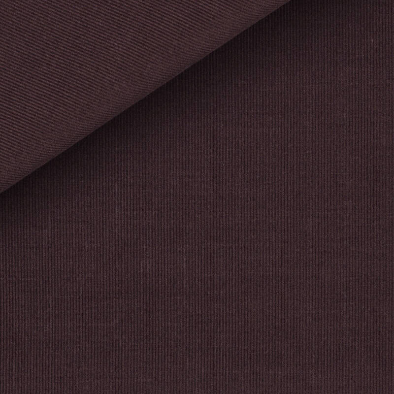 Velours Uni Marron