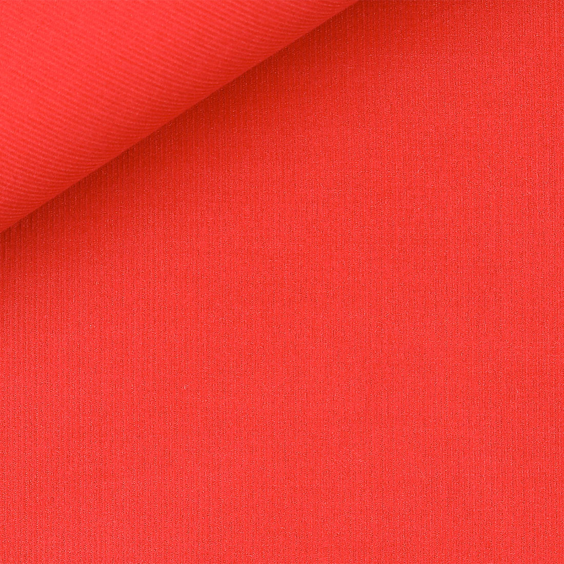 Velours Uni Rouge