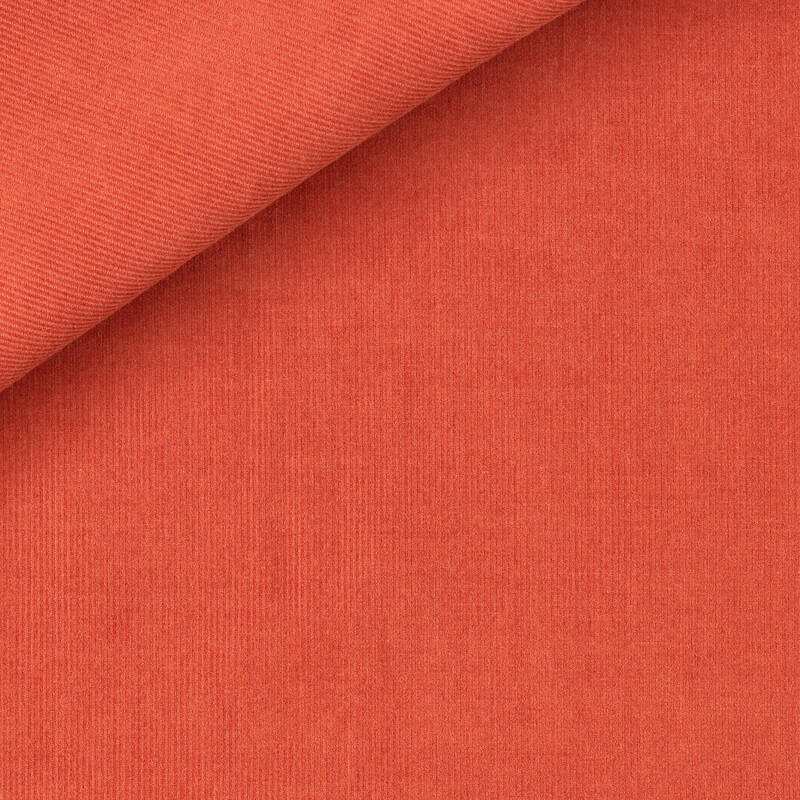 Velours Uni Orange