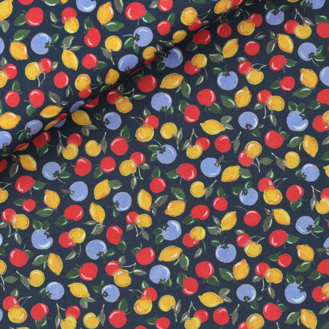 Popeline Motif Jaune