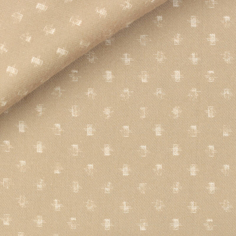 Twill Motif Beige