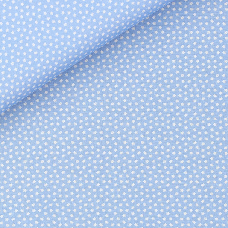 Popeline Motif Blanc