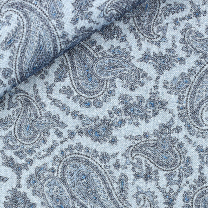 Twill Motif Bleu