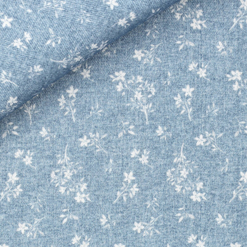 Twill Motif Bleu