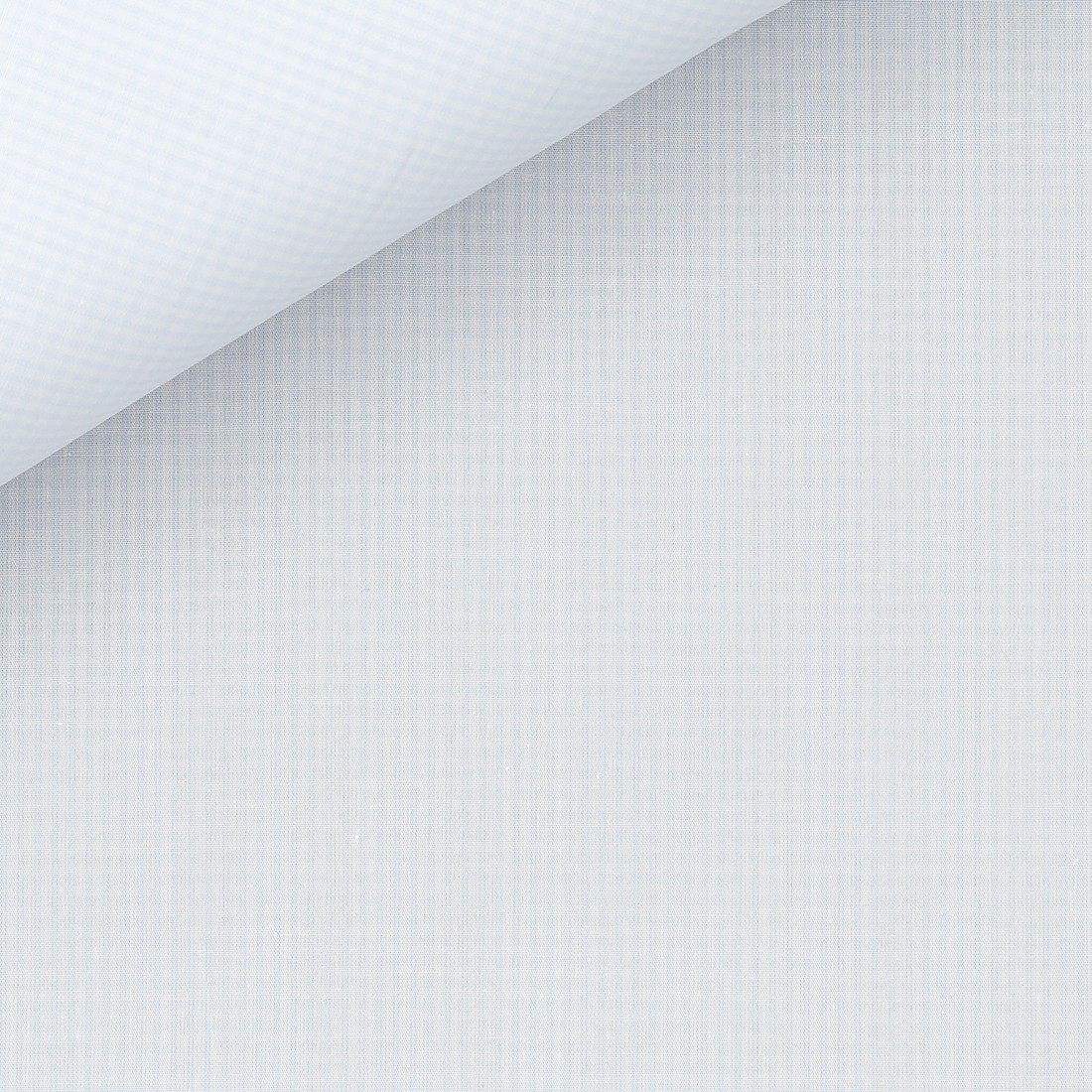 Popeline Carreaux Bleu